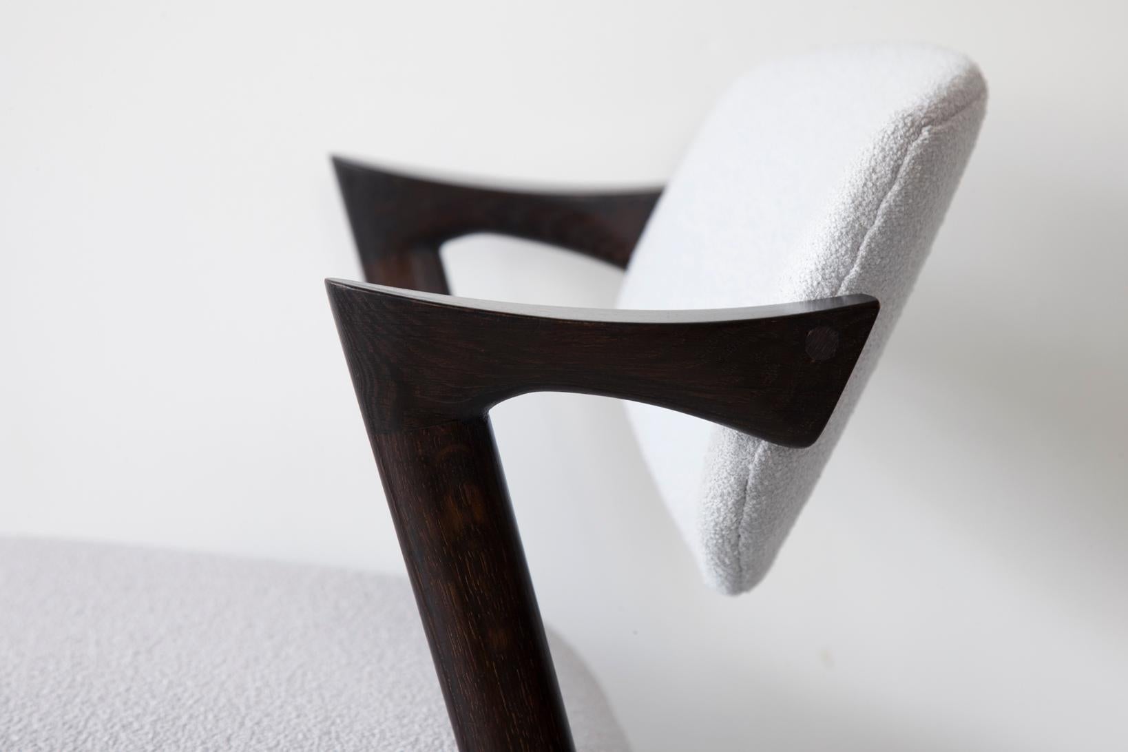 Mid-20th Century Model 42 Dining Chairs by Kai Kristiansen, Set of Six, Denmark 9