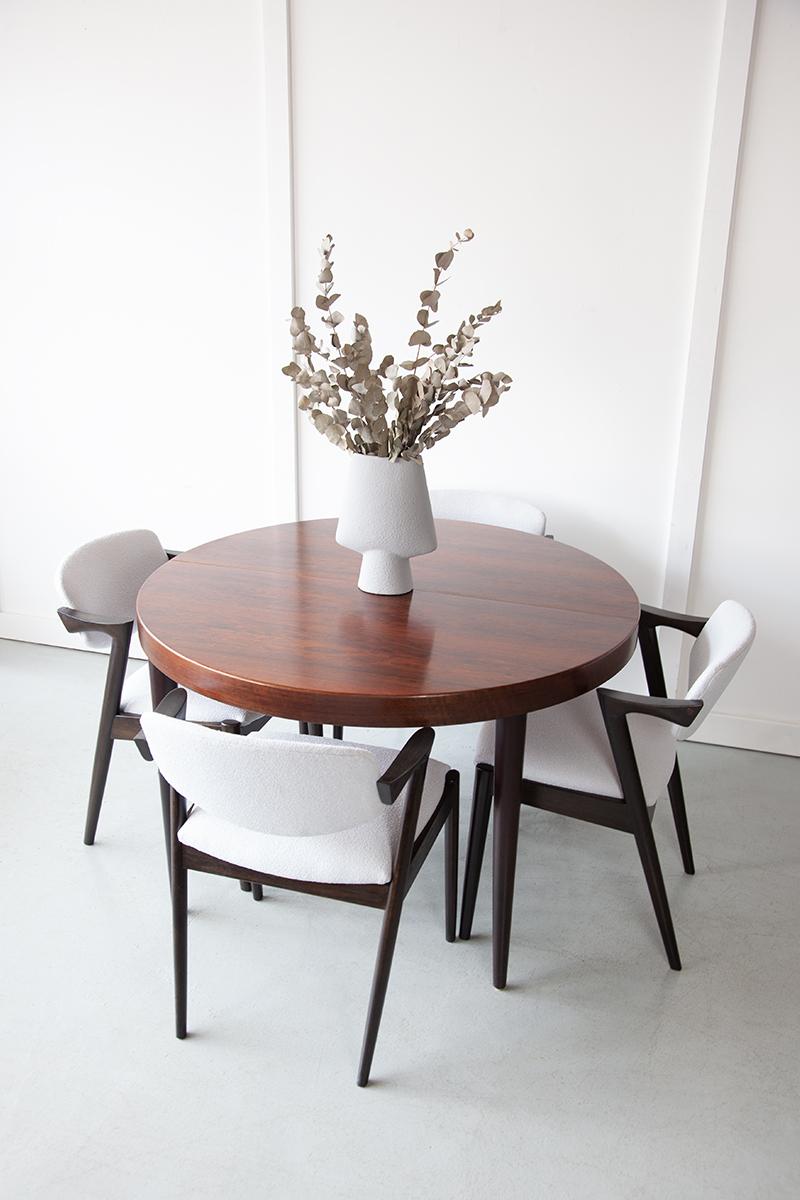 Mid-20th Century Model 42 Dining Chairs by Kai Kristiansen, Set of Six, Denmark 12