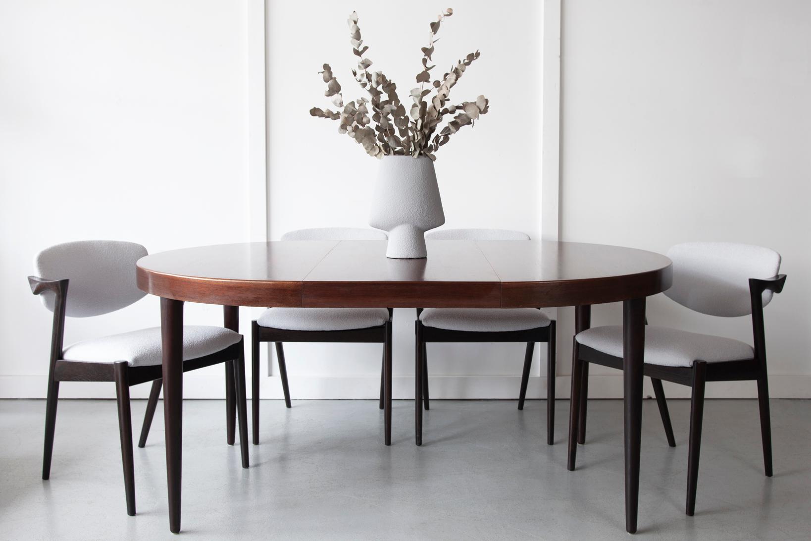 Mid-20th Century Model 42 Dining Chairs by Kai Kristiansen, Set of Six, Denmark 13