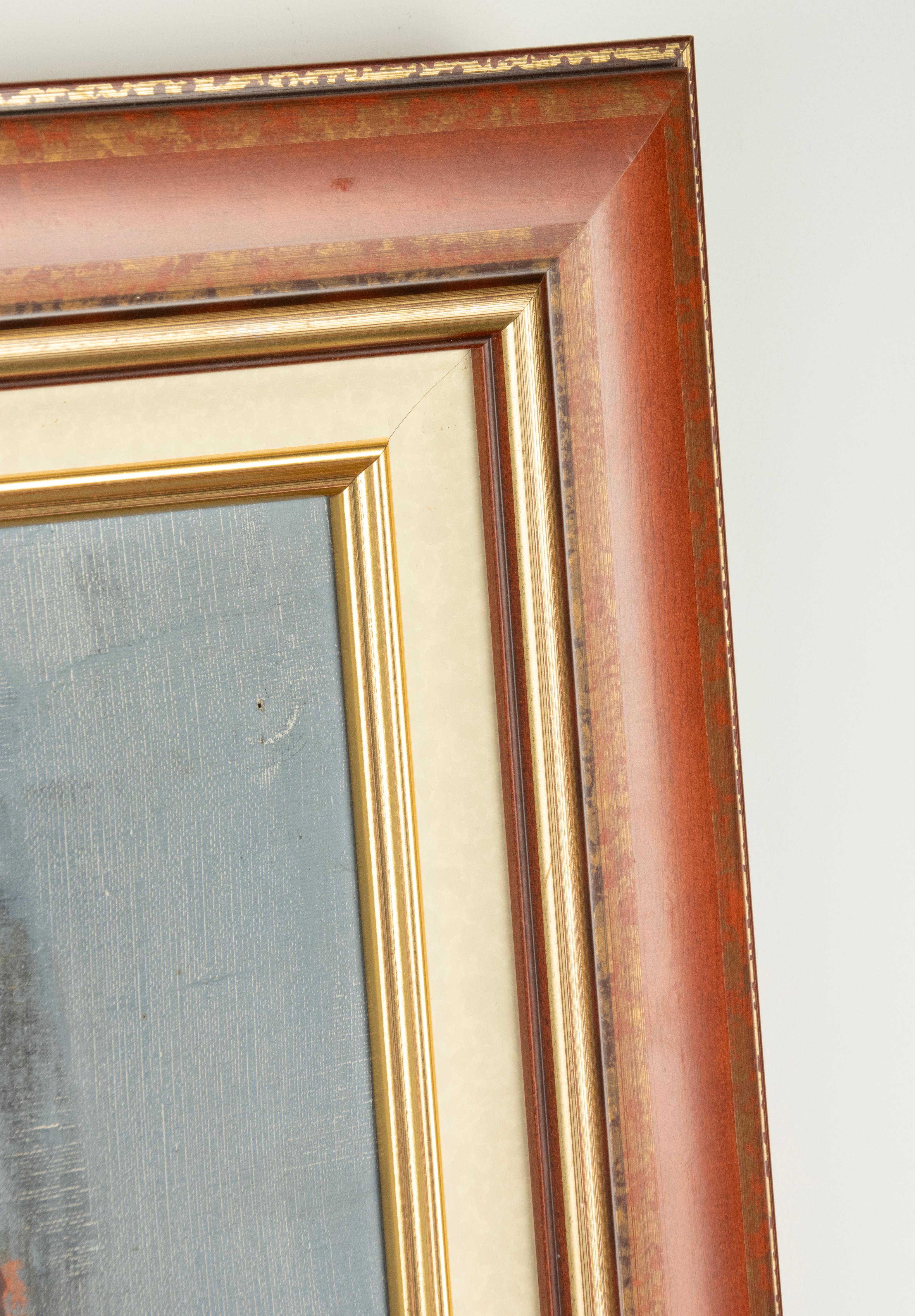 Mid 20th Century Modern Artwork - Still Life - Oil Paint on Canvas For Sale 8