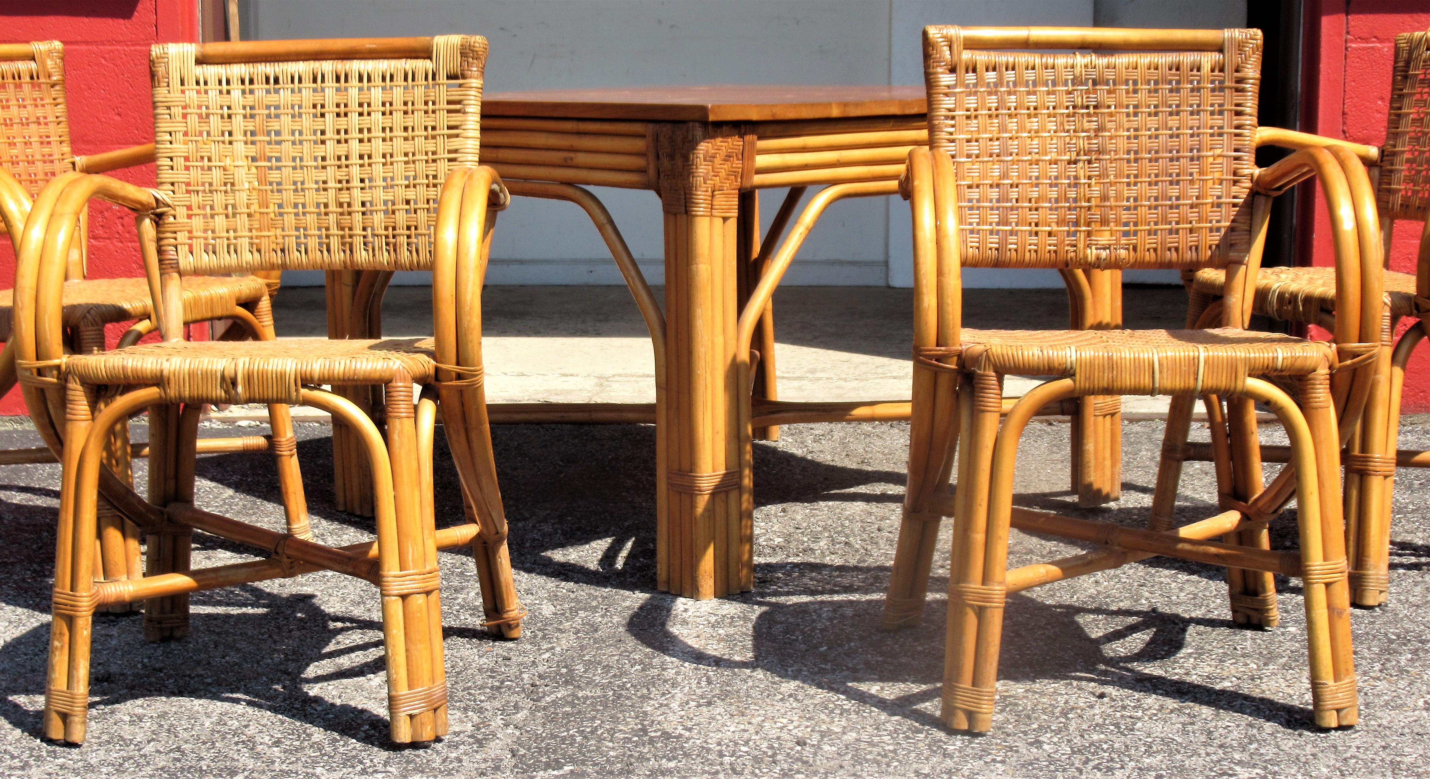 Japanese Bamboo Chairs 2 For Sale On 1stdibs