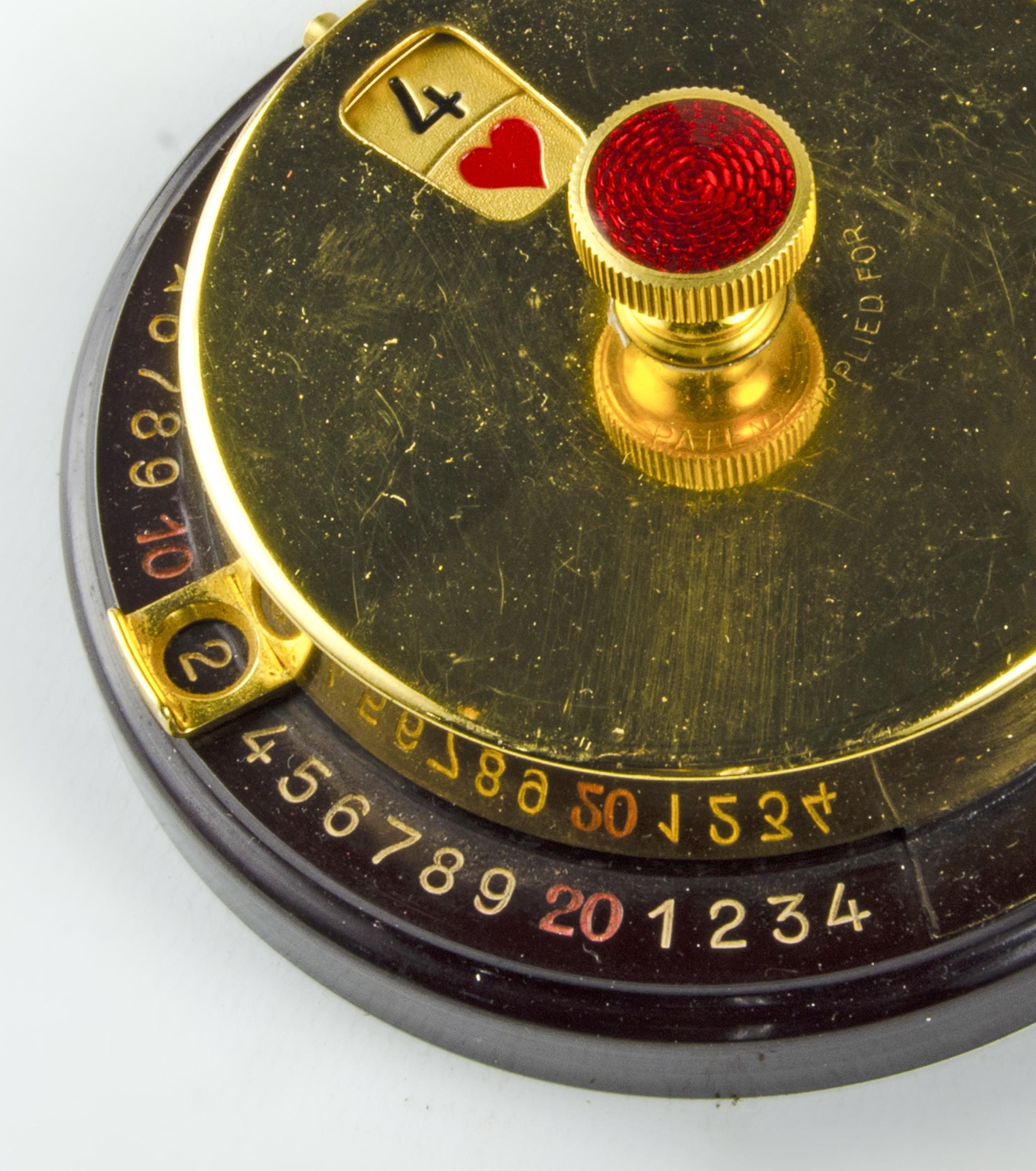 Mid-Century Modern Pont mécanique en laiton du milieu du 20e siècle Compteur de points, Royaume-Uni en vente