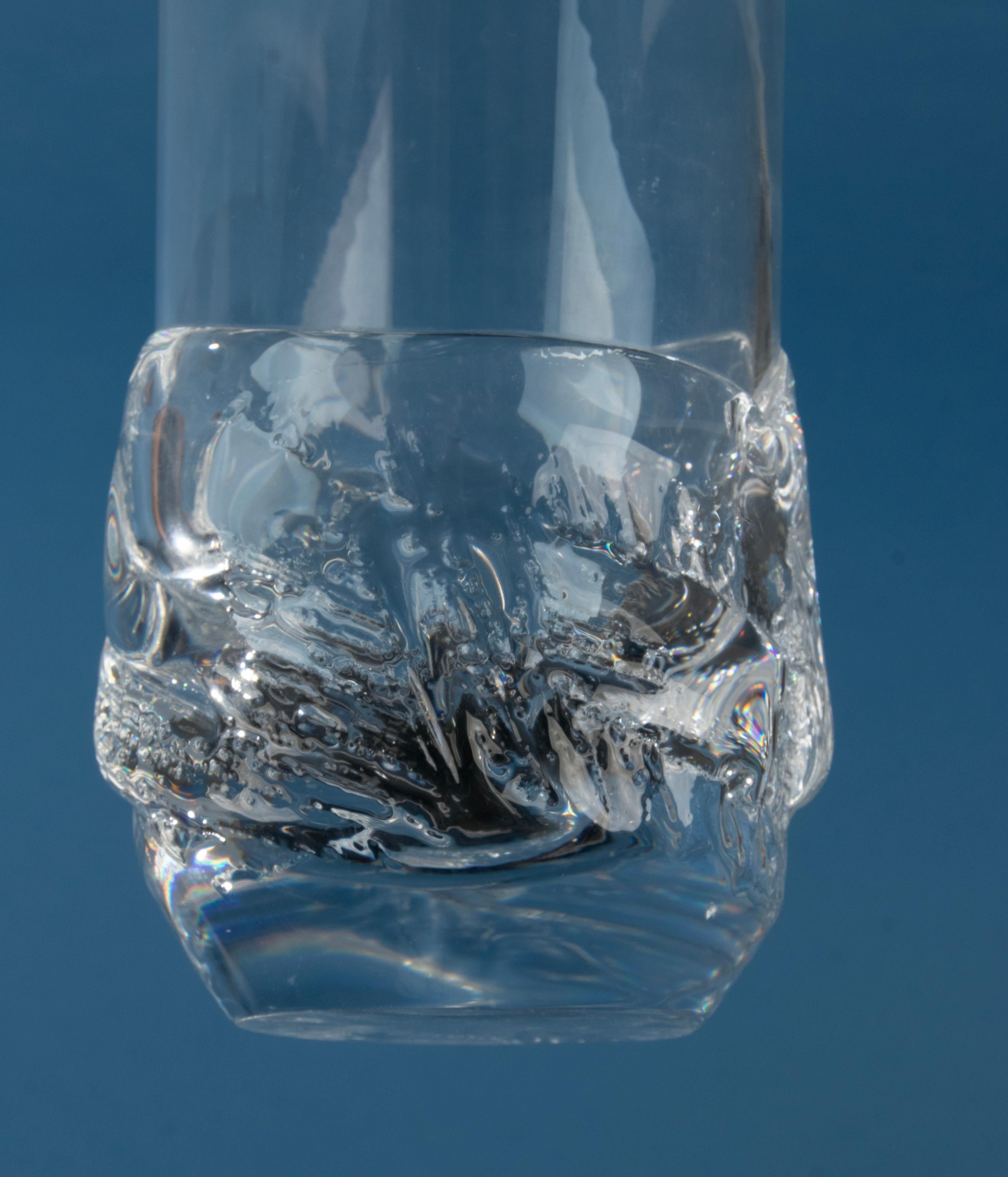Vase en cristal moderne du milieu du 20e siècle - Daum - France  en vente 3