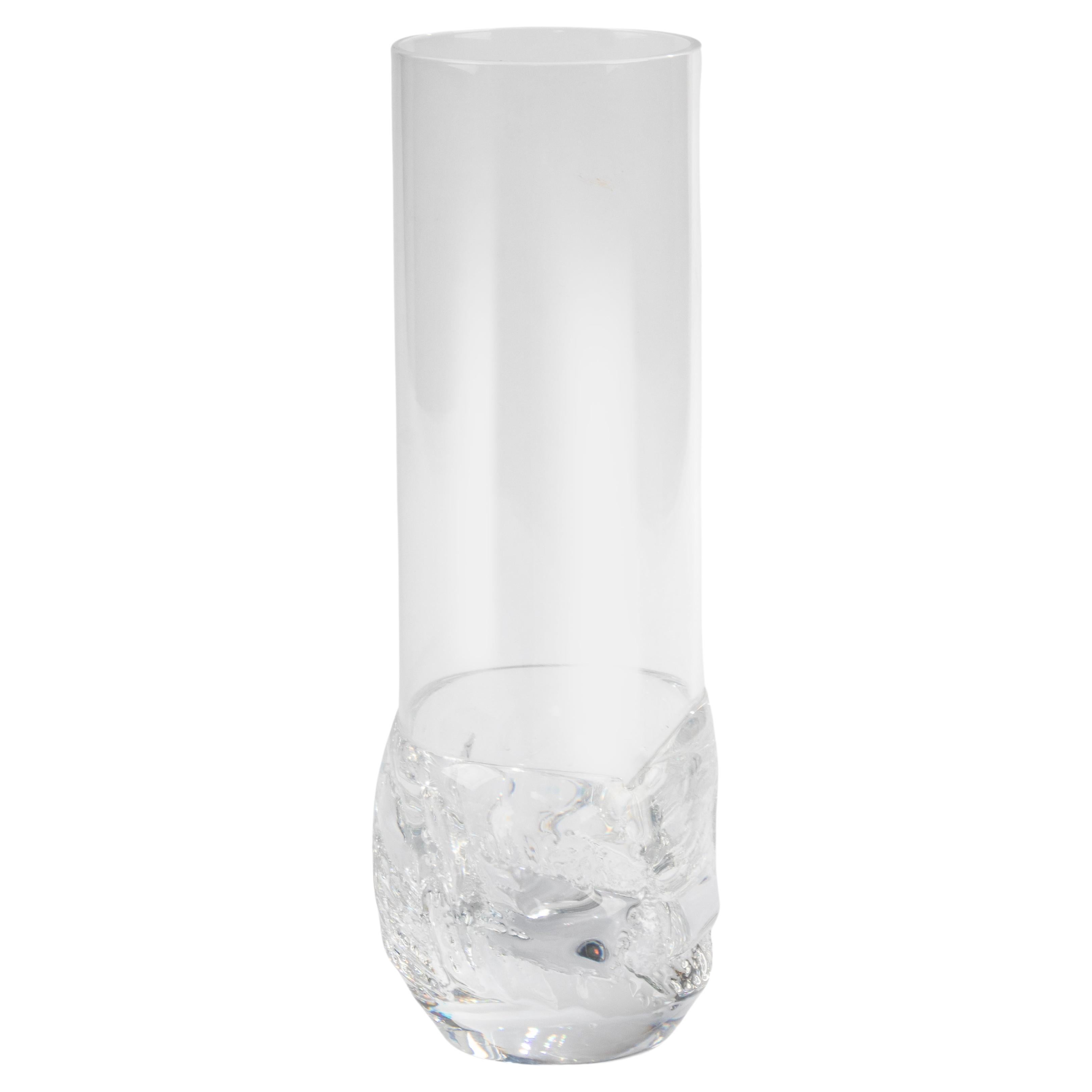 Vase en cristal moderne du milieu du 20e siècle - Daum - France 
