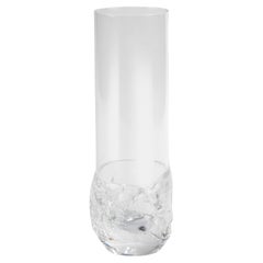 Mid-20th Century Modern Crystal Vase - Daum - France 
