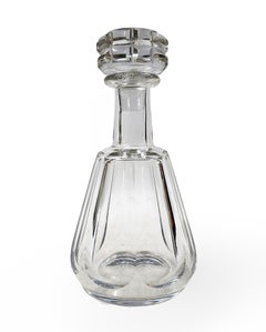 Mid-20th Century Modern Cut Crystal/Glass Baccarat Decanter with Stopper, France