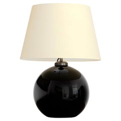 Mid 20th Century Modern Opaline Table Lamp by Jacques Adnet