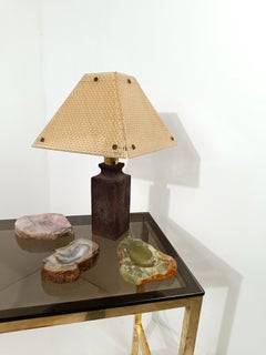 Mid 20th Century Modern Sculptural Ashtray in Green Onyx Marble, Italy 60s