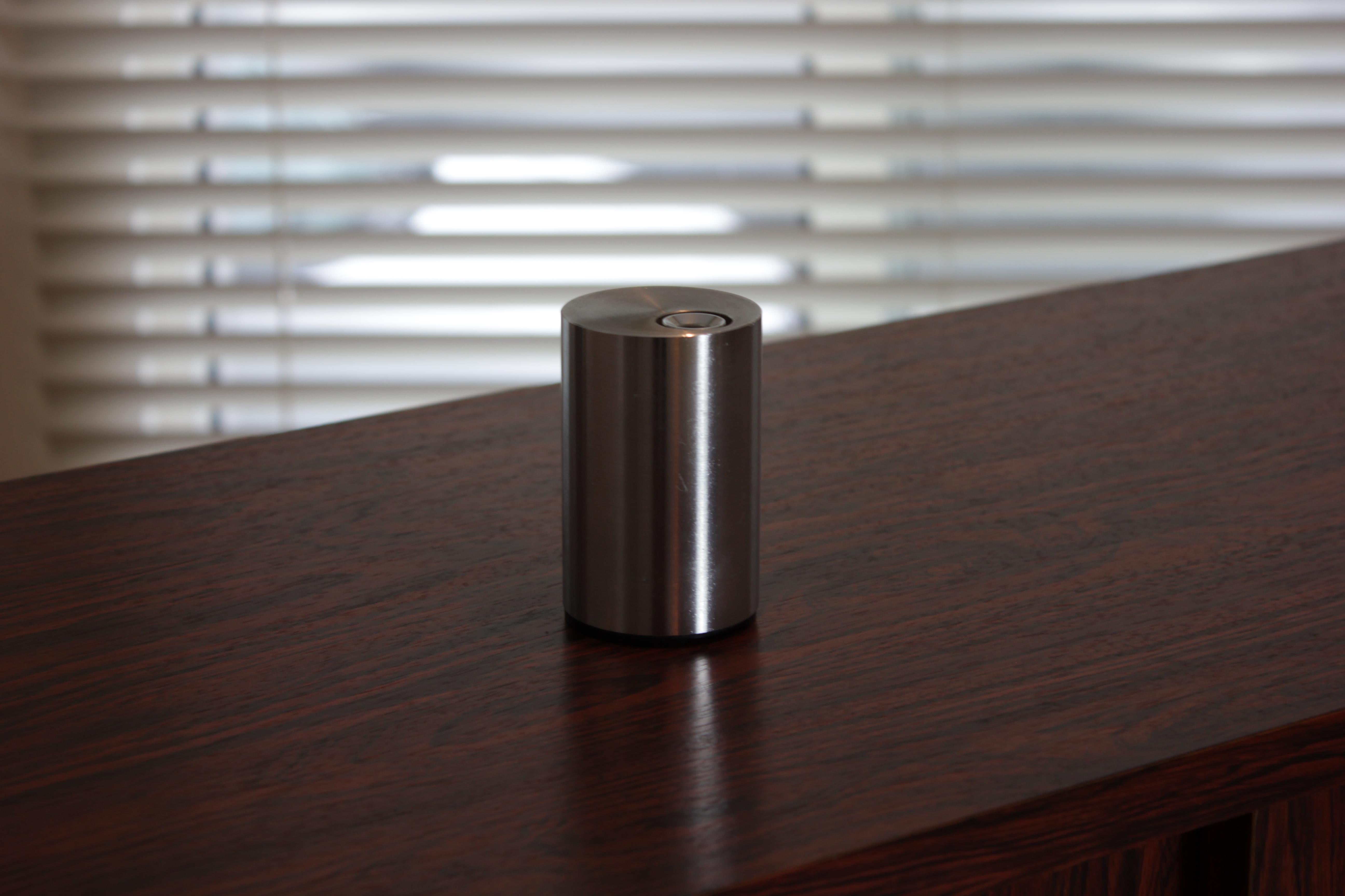 Mid-Century Modern Mid 20th Century Modern Table lighter by Dieter Rams for Braun For Sale