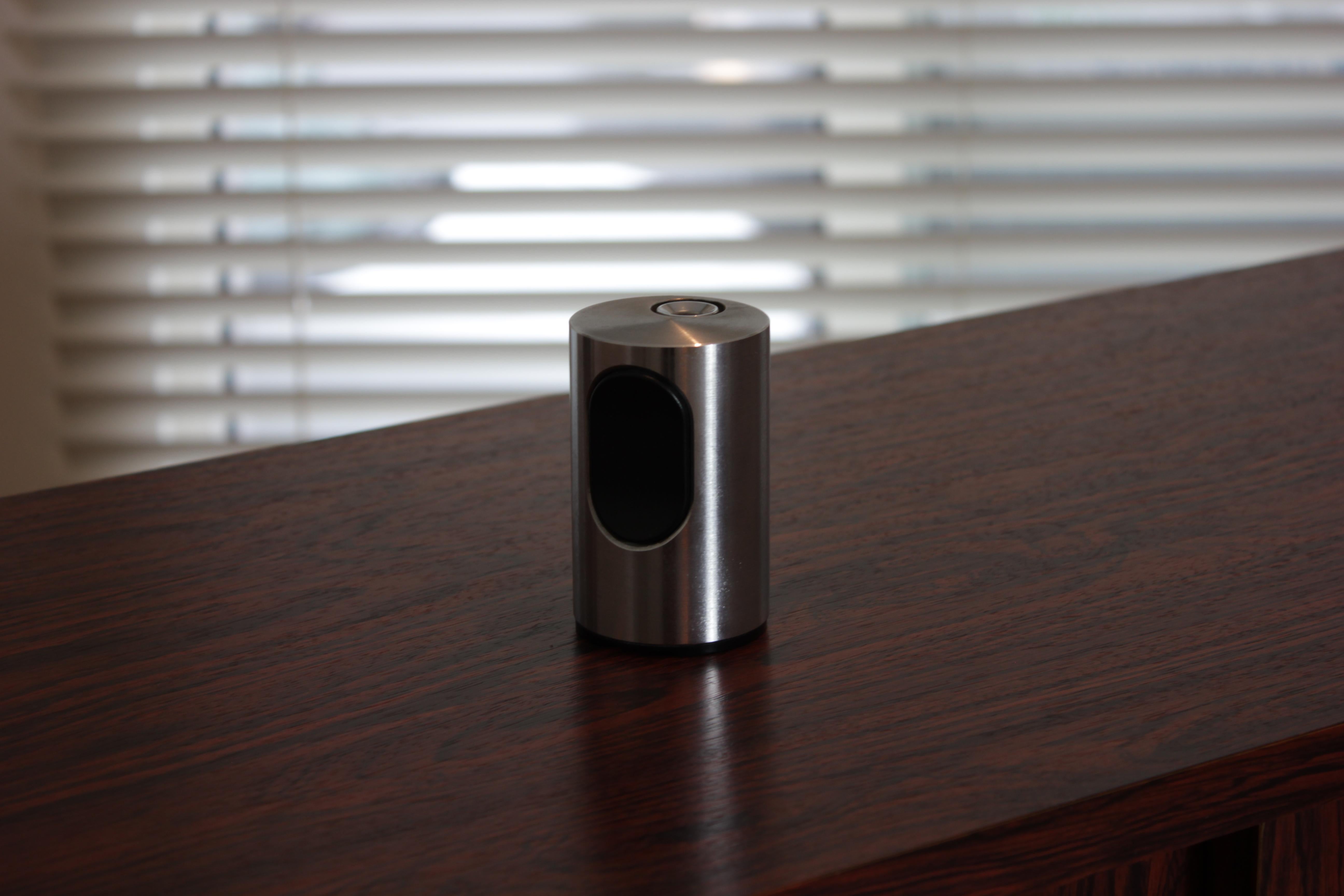 German Mid 20th Century Modern Table lighter by Dieter Rams for Braun For Sale