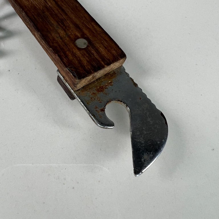 Mid 20th Century Modern Vintage Wood Wine Bottle Opener Japan For Sale at 1stDibs