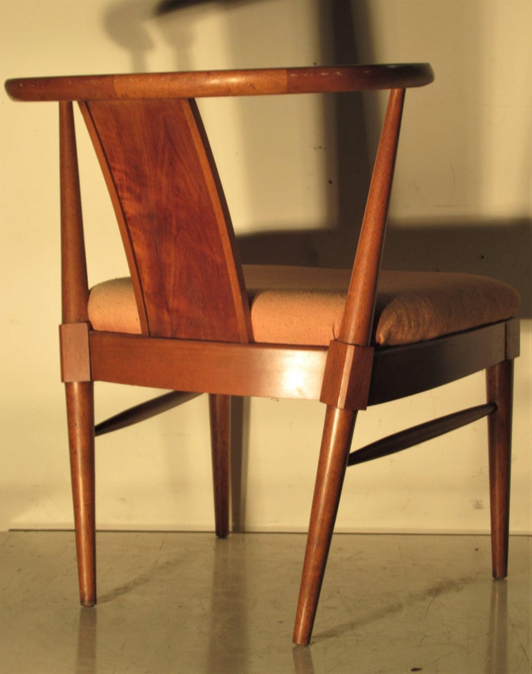 Mid20th Century Modern Wishbone Chairs Style of Tomlinson at 1stdibs