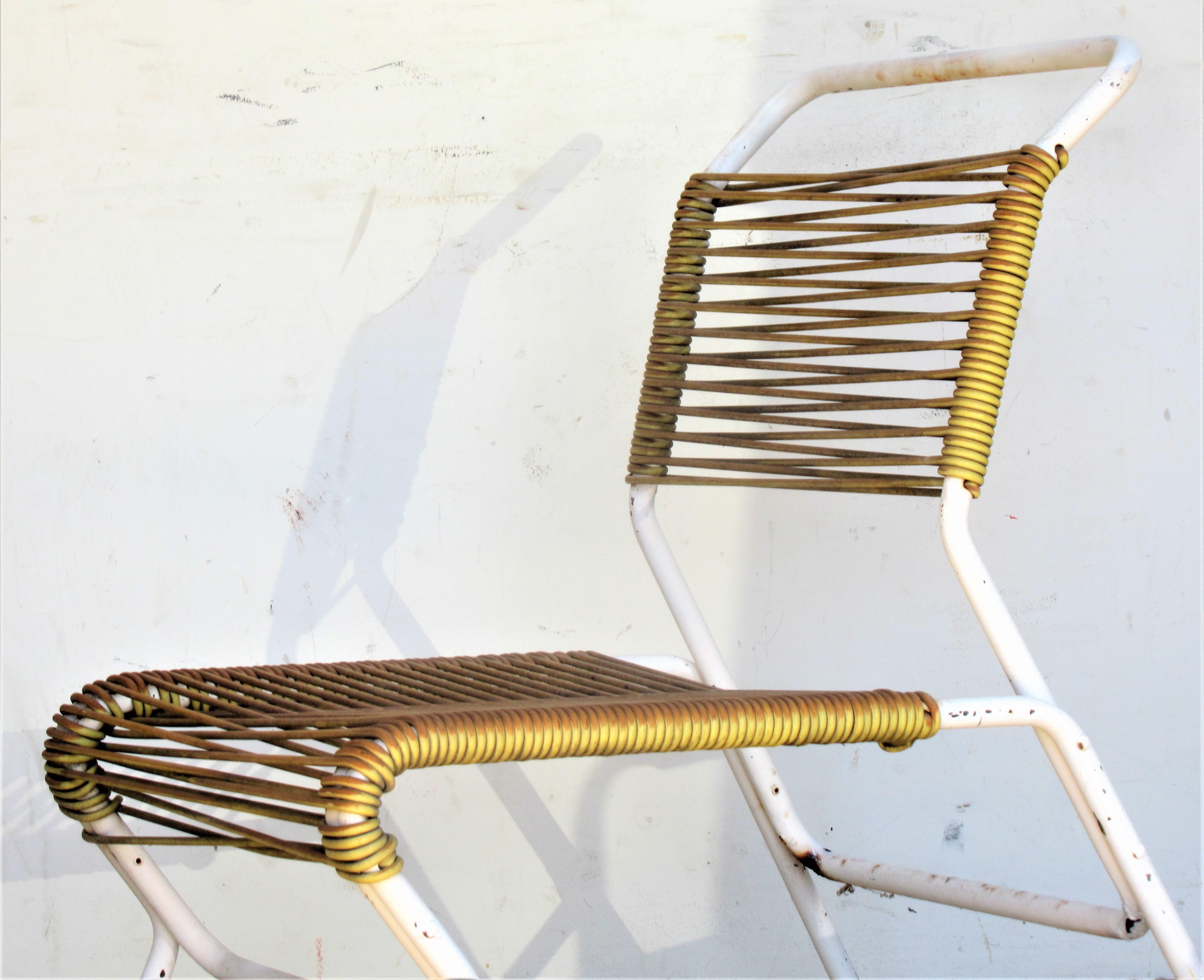 Iron Patio Chairs by Surf Line 2