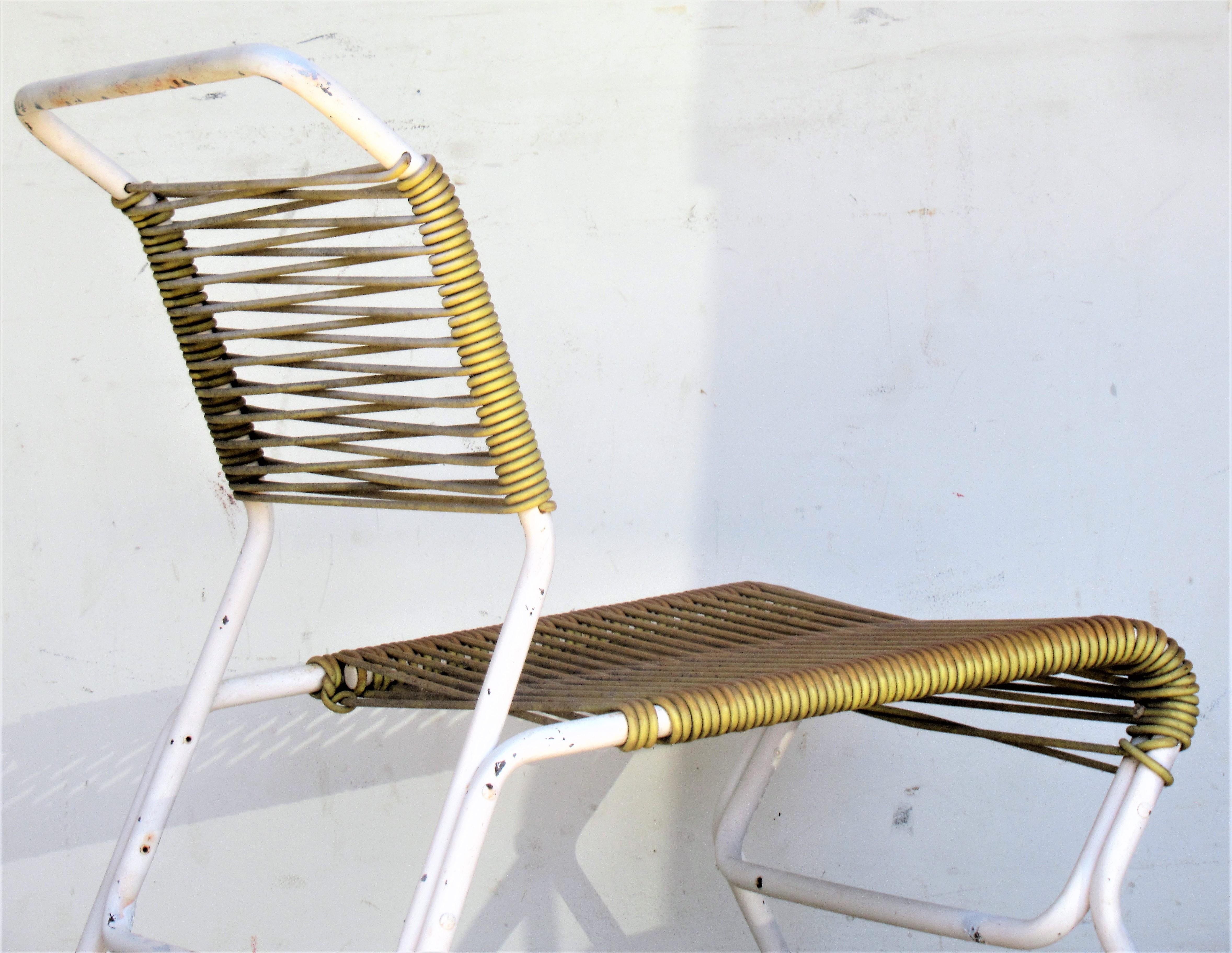 Iron Patio Chairs by Surf Line 5