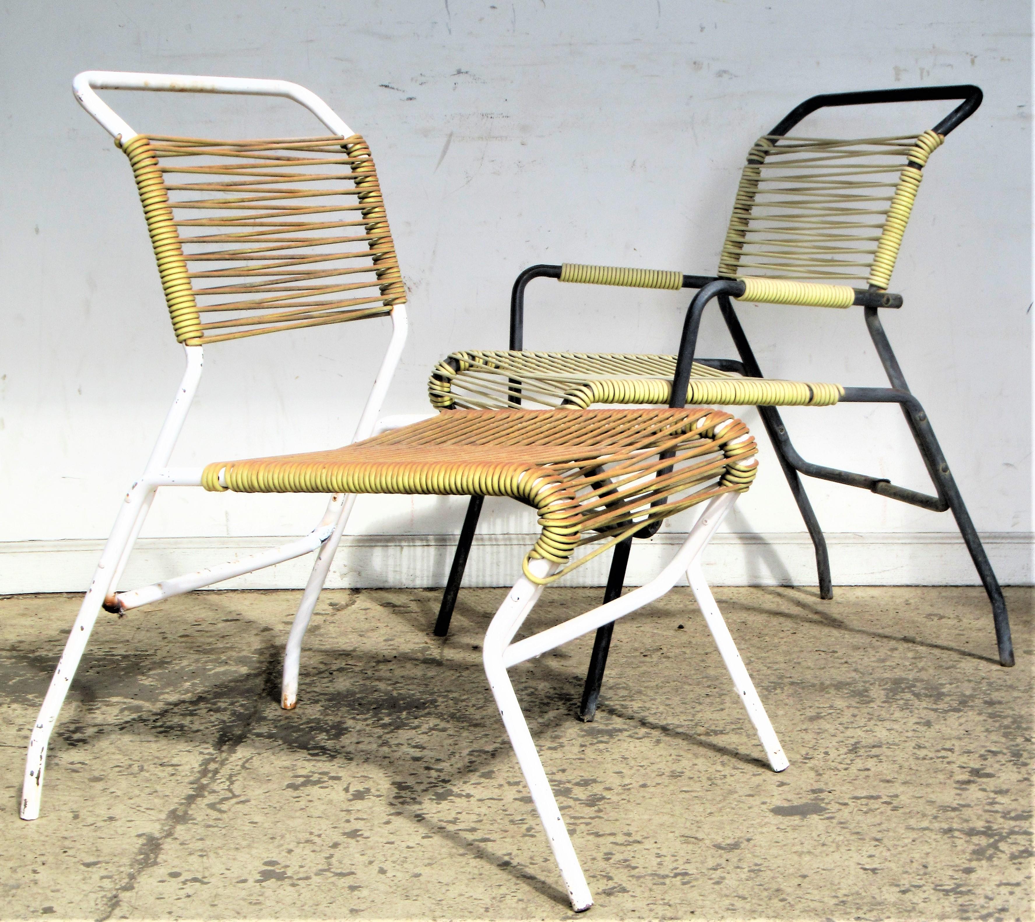  Iron Patio Chairs by Surf Line For Sale 10
