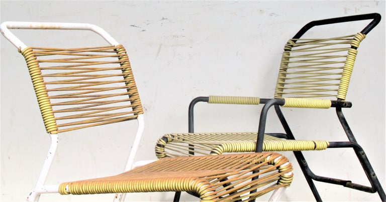  Iron Patio Chairs by Surf Line For Sale 13