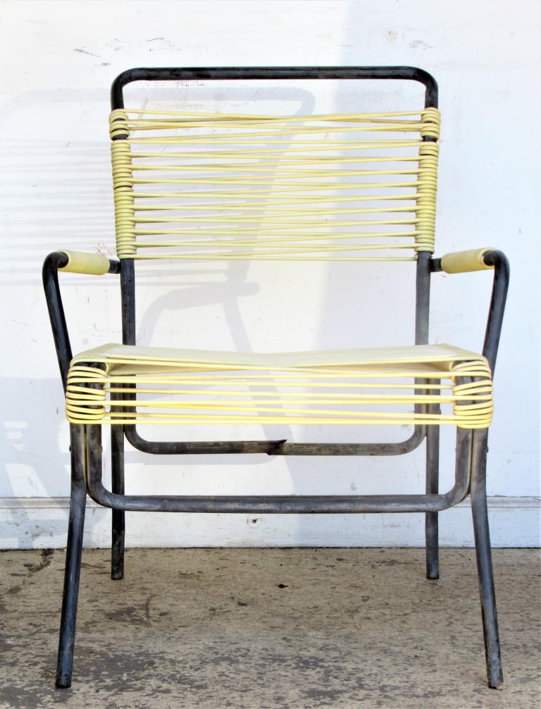 American  Iron Patio Chairs by Surf Line For Sale