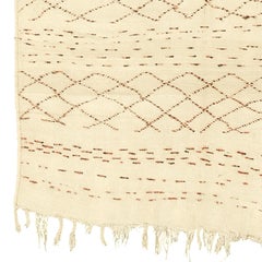 Kilim marroquí de mediados del siglo XX