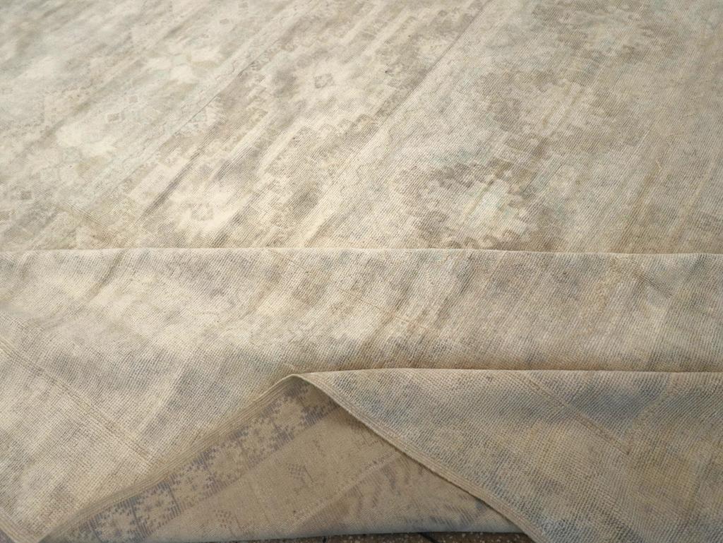 Mid-20th Century Moroccan Oversize Carpet For Sale 2
