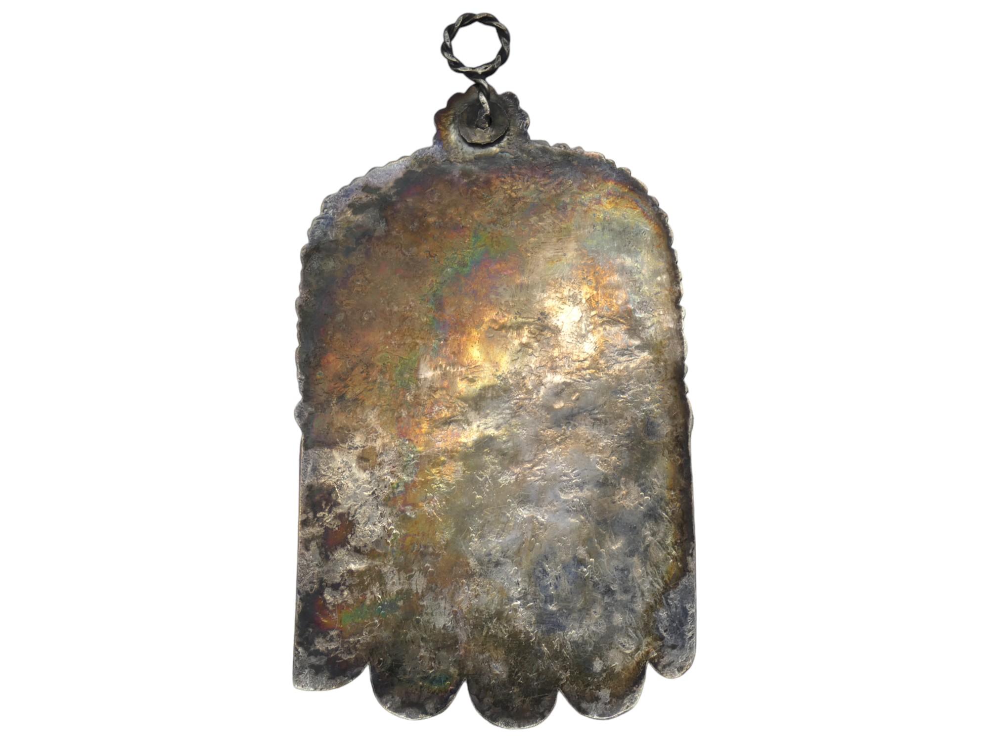 Hamsa marroquí de plata de mediados del siglo XX en venta 1