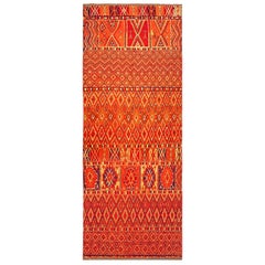 Mid-20th Century Moroccan Tribal Handmade Wool Rug by Doris Leslie Blau