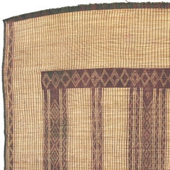 Estera tuareg marroquí de mediados del siglo XX