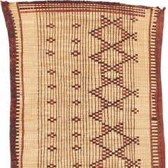 Tappetino tuareg marocchino della metà del XX secolo