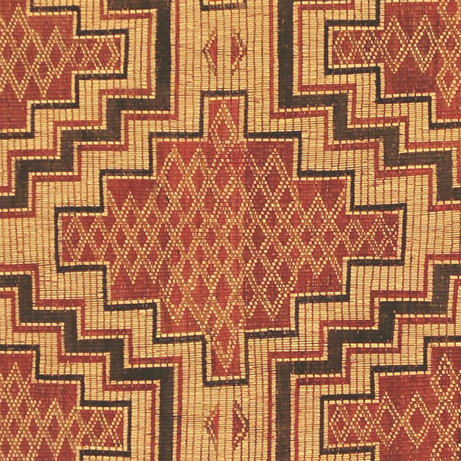 Tribal Mat marocain de Tuareg du milieu du XXe siècle en vente