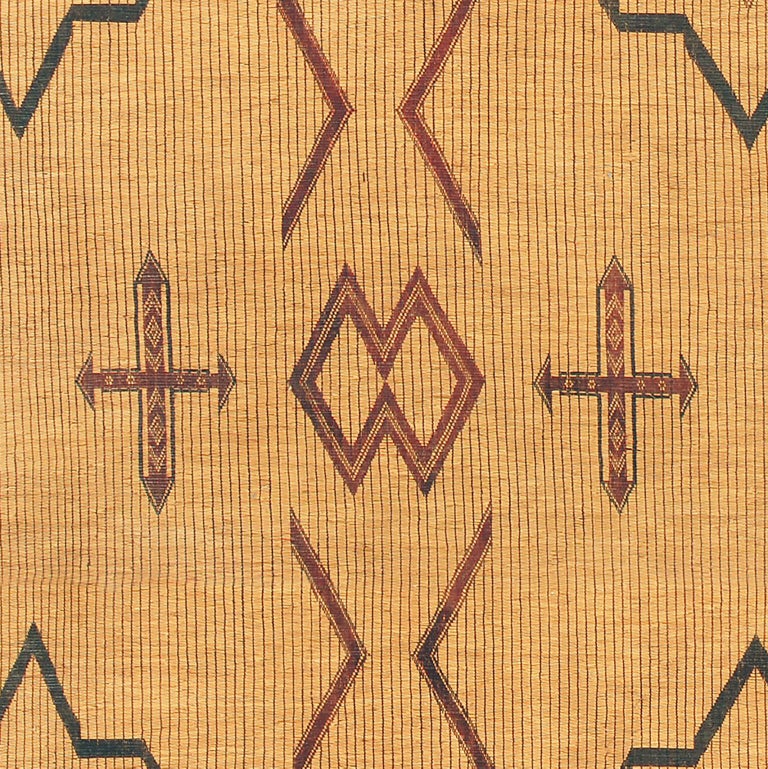 Mid20th Century Moroccan Tuareg Mat For Sale at 1stDibs