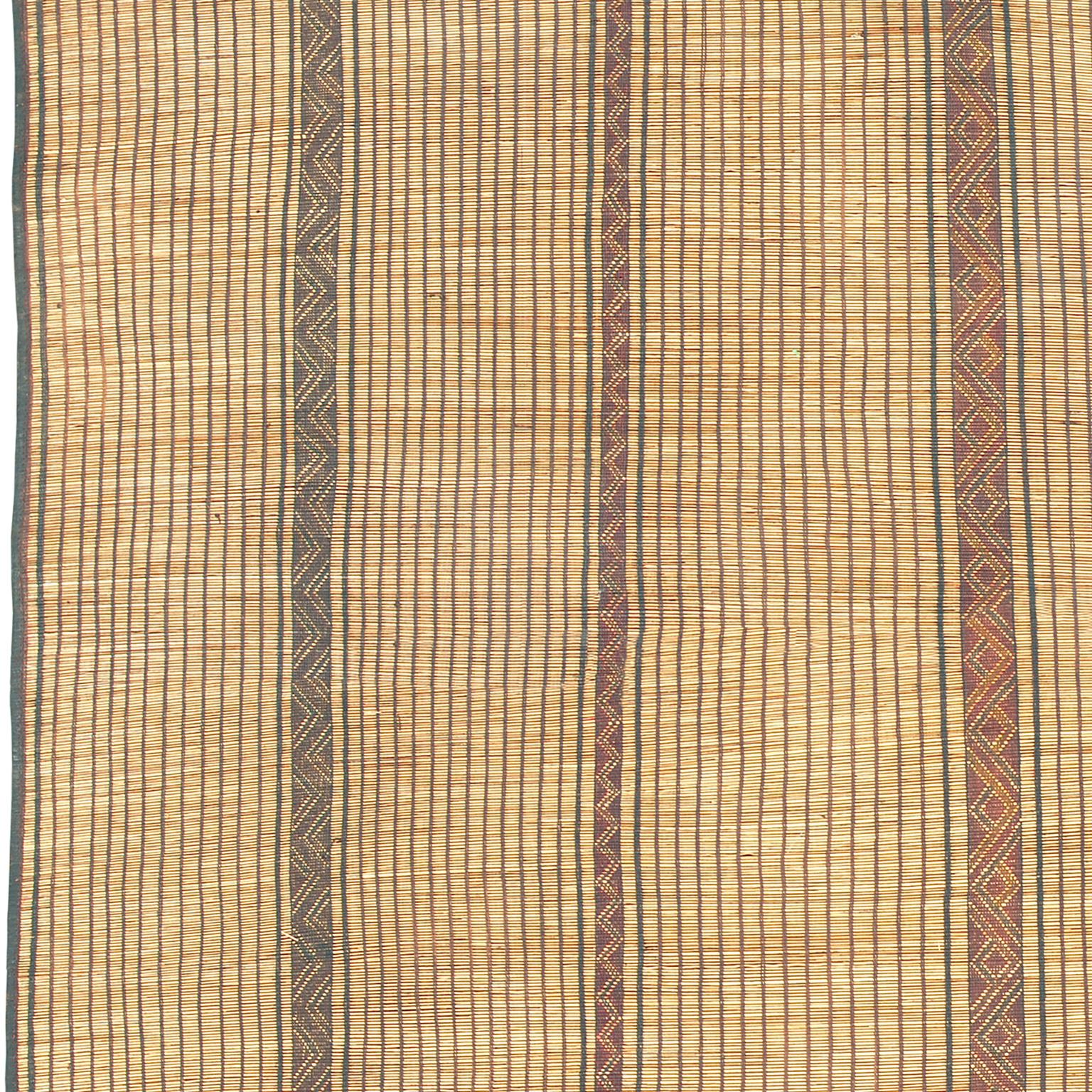 Hand-Woven Mid-20th Century Moroccan Tuareg Mat For Sale