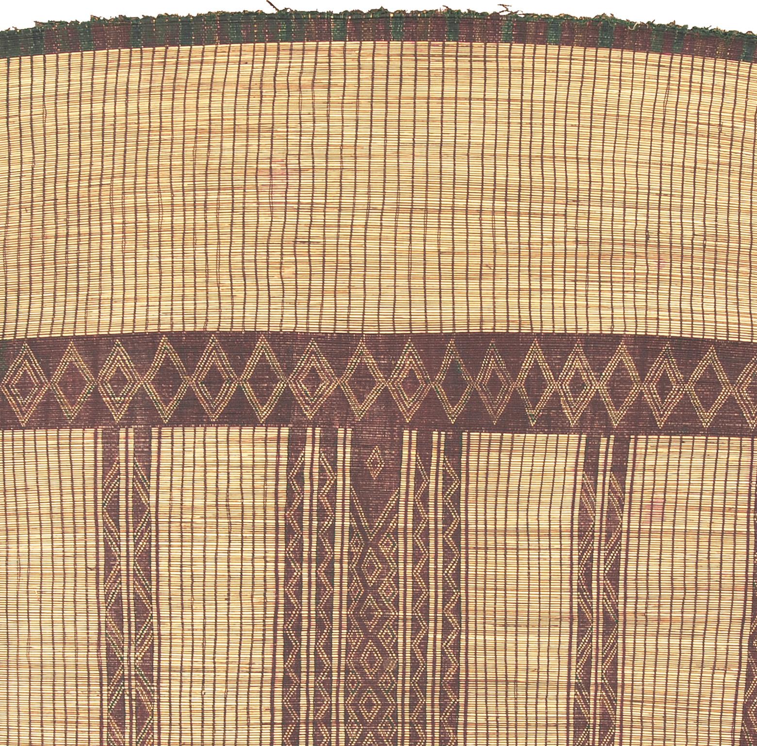 Hand-Woven Mid-20th Century Moroccan Tuareg Mat For Sale