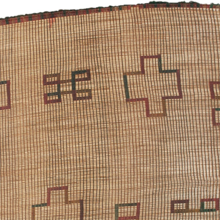 Mid20th Century Moroccan Tuareg Mat For Sale at 1stDibs