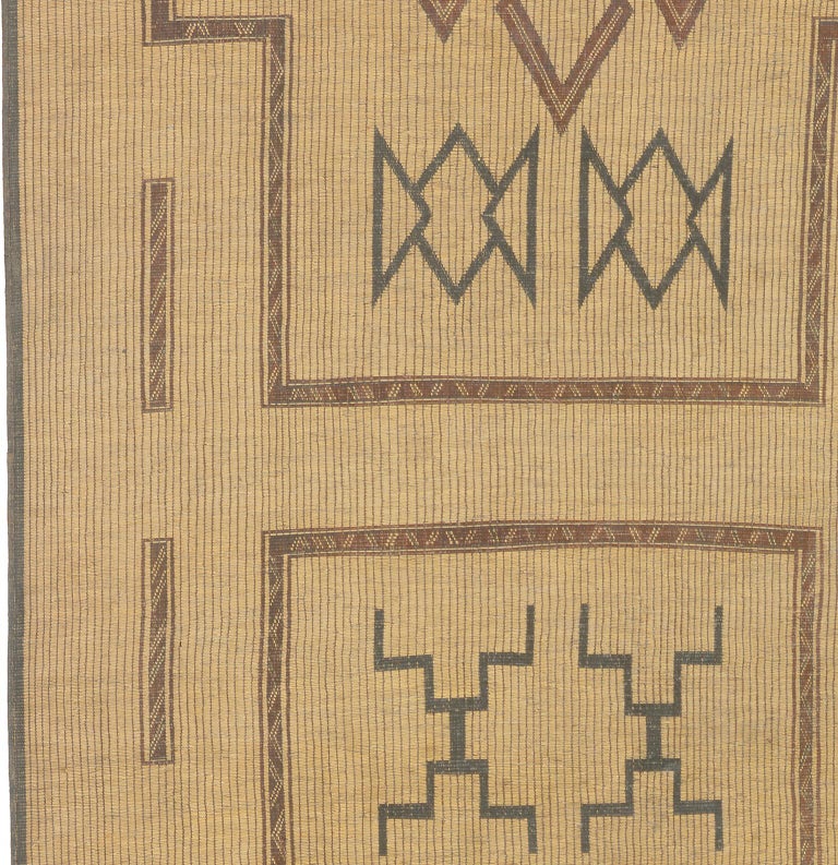 Mid20th Century Moroccan Tuareg Mat For Sale at 1stDibs