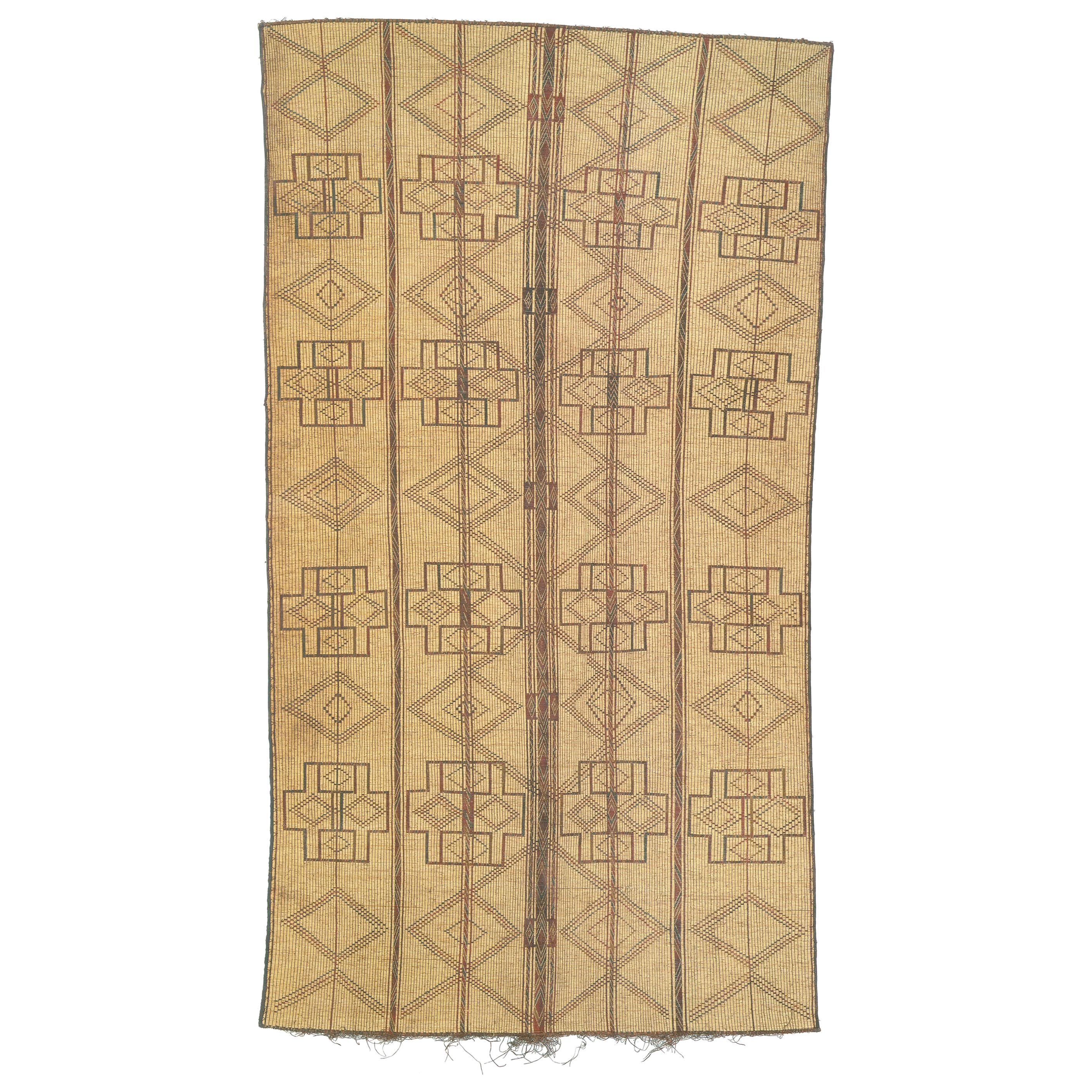 Mid-20th Century Moroccan Tuareg Mat