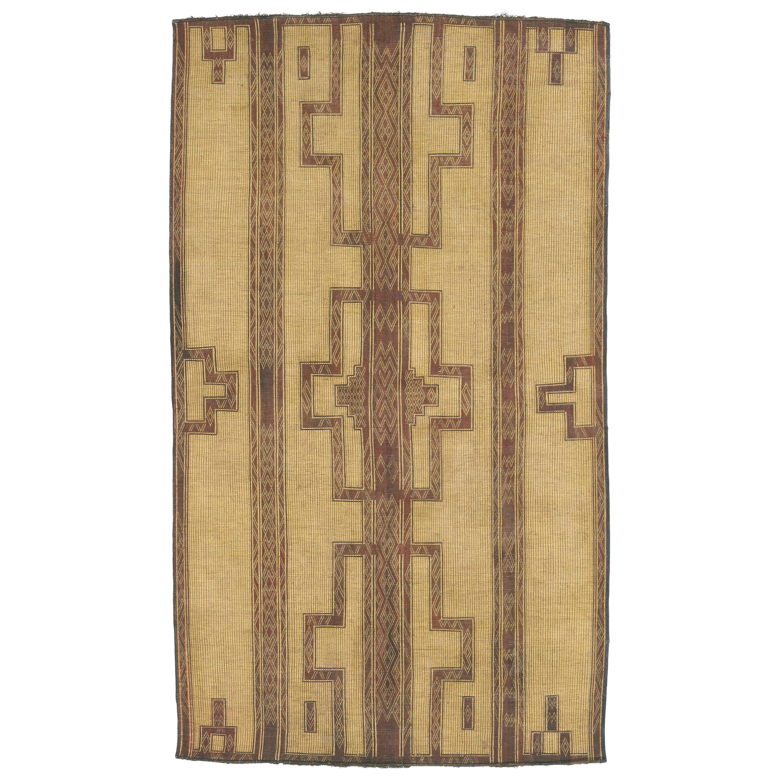Mid-20th Century Moroccan Tuareg Mat