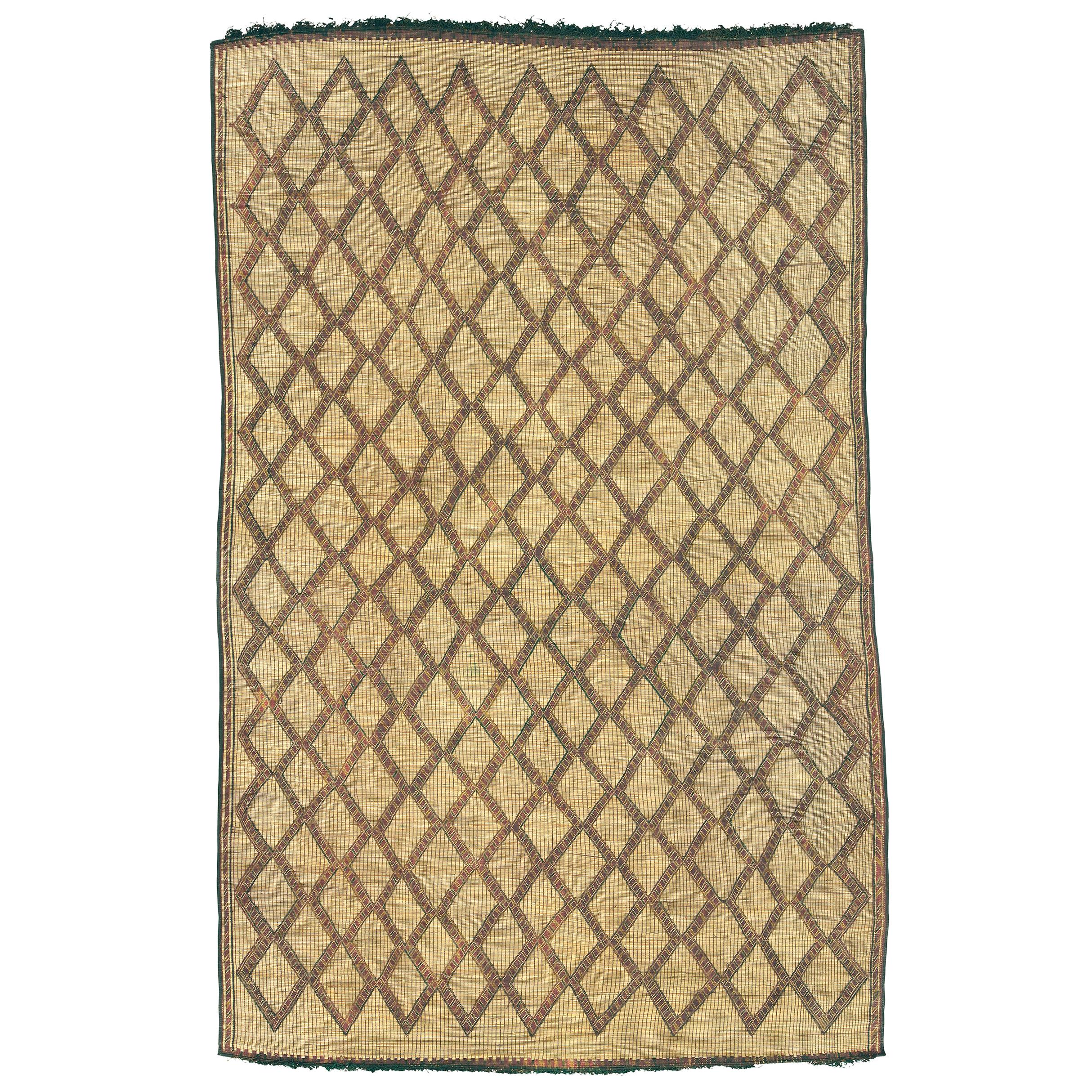 Mid-20th Century Moroccan Tuareg Mat For Sale