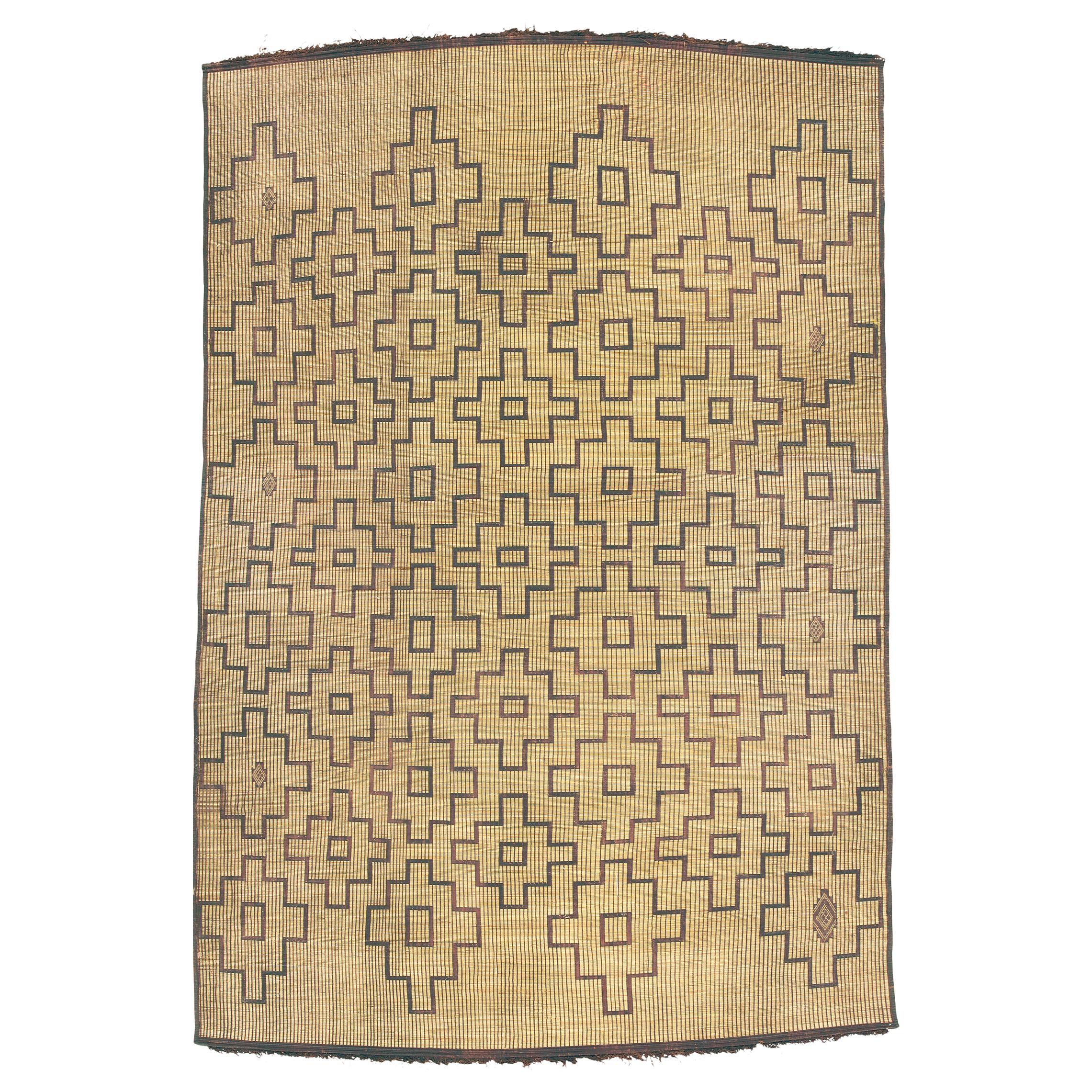 Mid-20th Century Moroccan Tuareg Mat For Sale