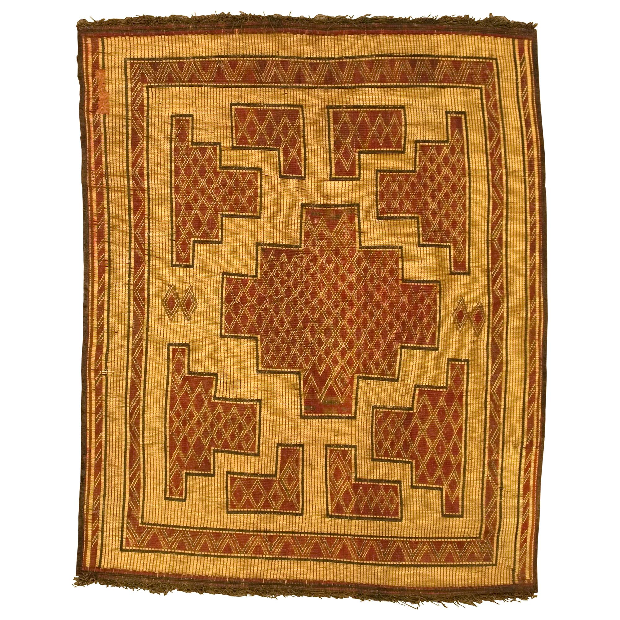 Mid-20th Century Moroccan Tuareg Mat