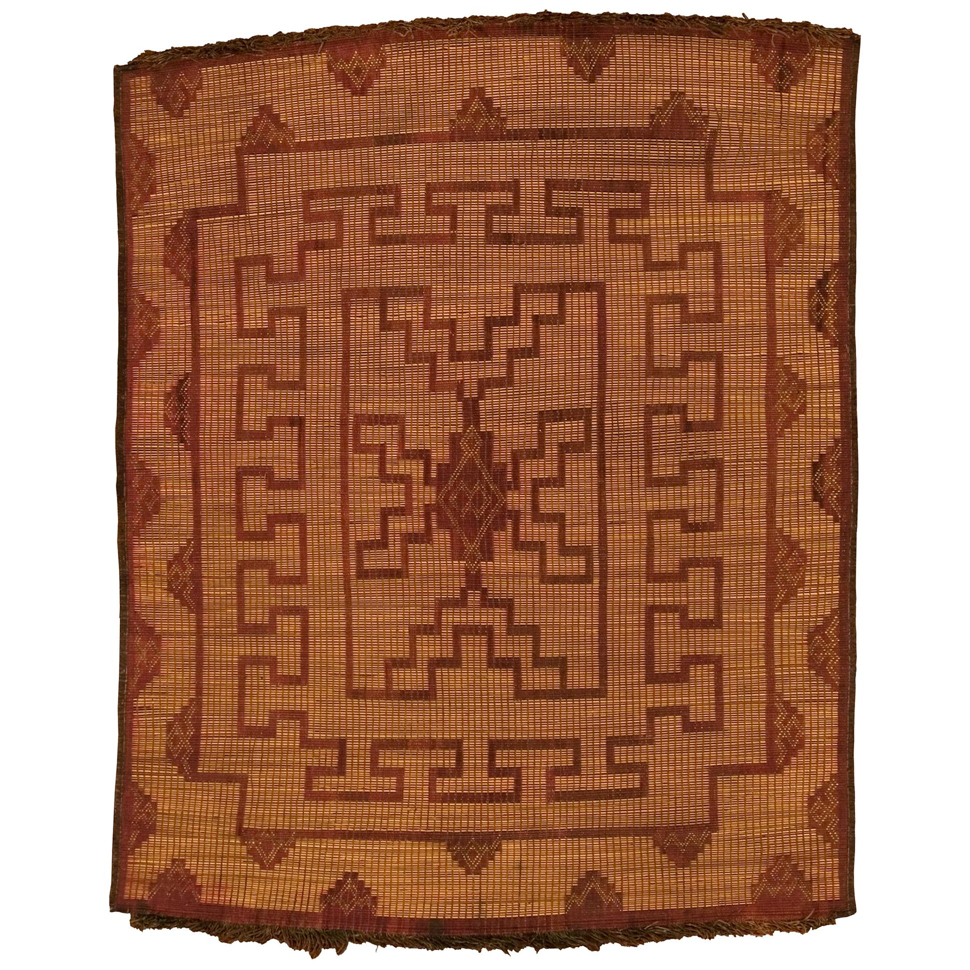 Estera tuareg marroquí de mediados del siglo XX