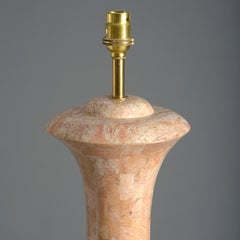 Mid-20th Century Tesselated Marble Floor Lamp
