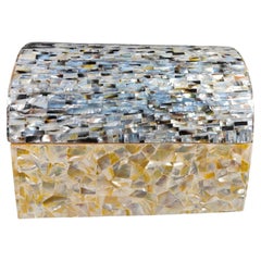 Mid-20th Century Mother of Pearl Box