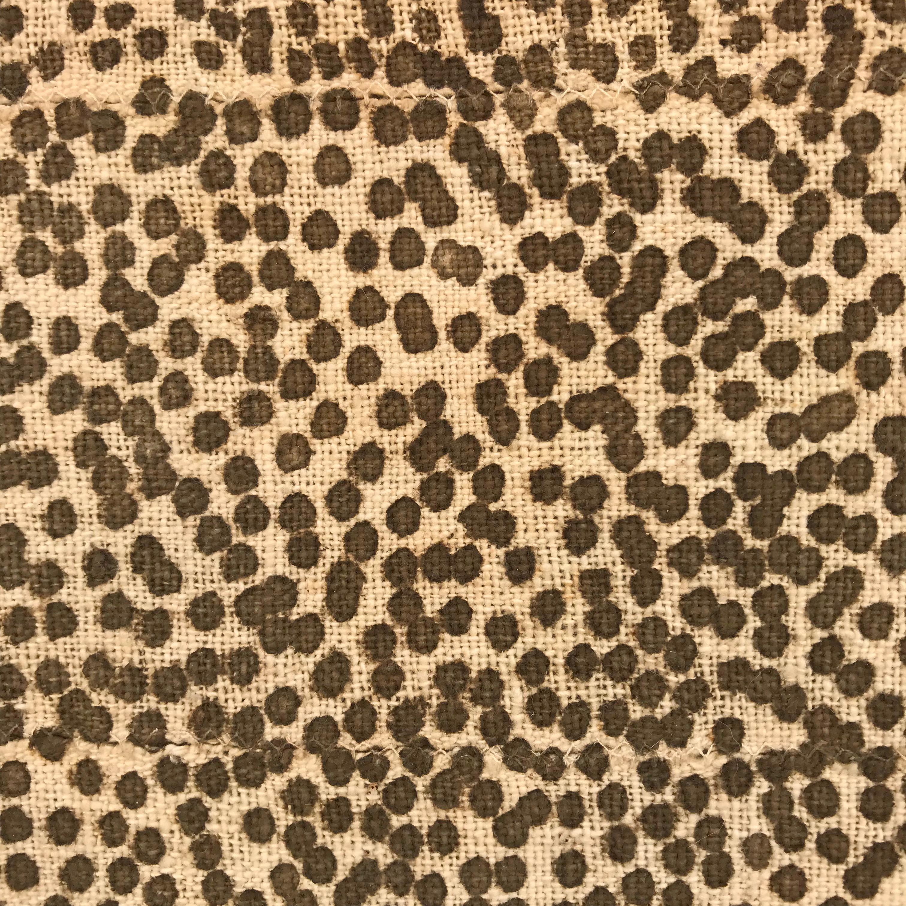 Ivorian Mid-20th Century Mounted Senufo Korhogo Textile