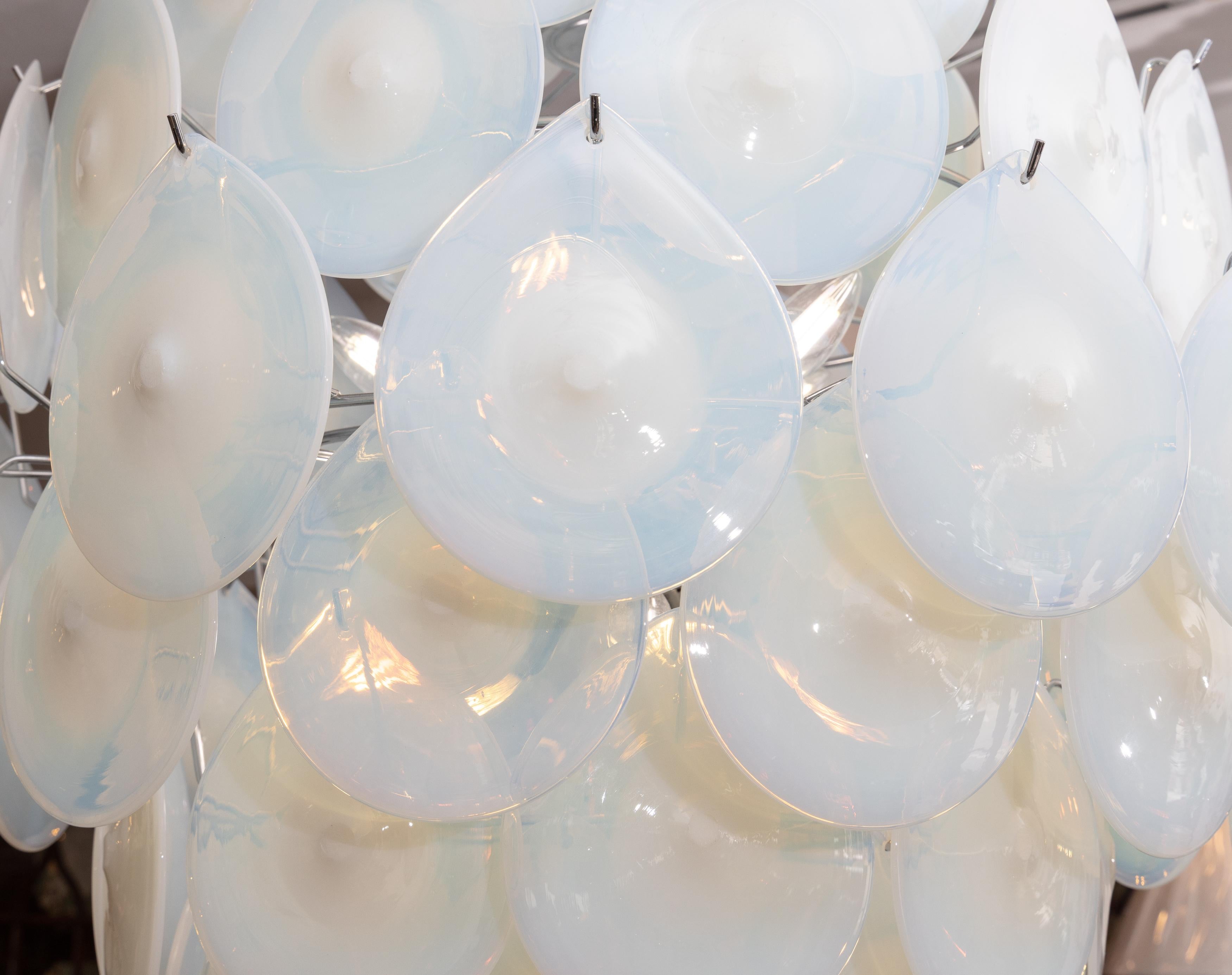 Italian Mid-20th Century Murano Chandelier For Sale