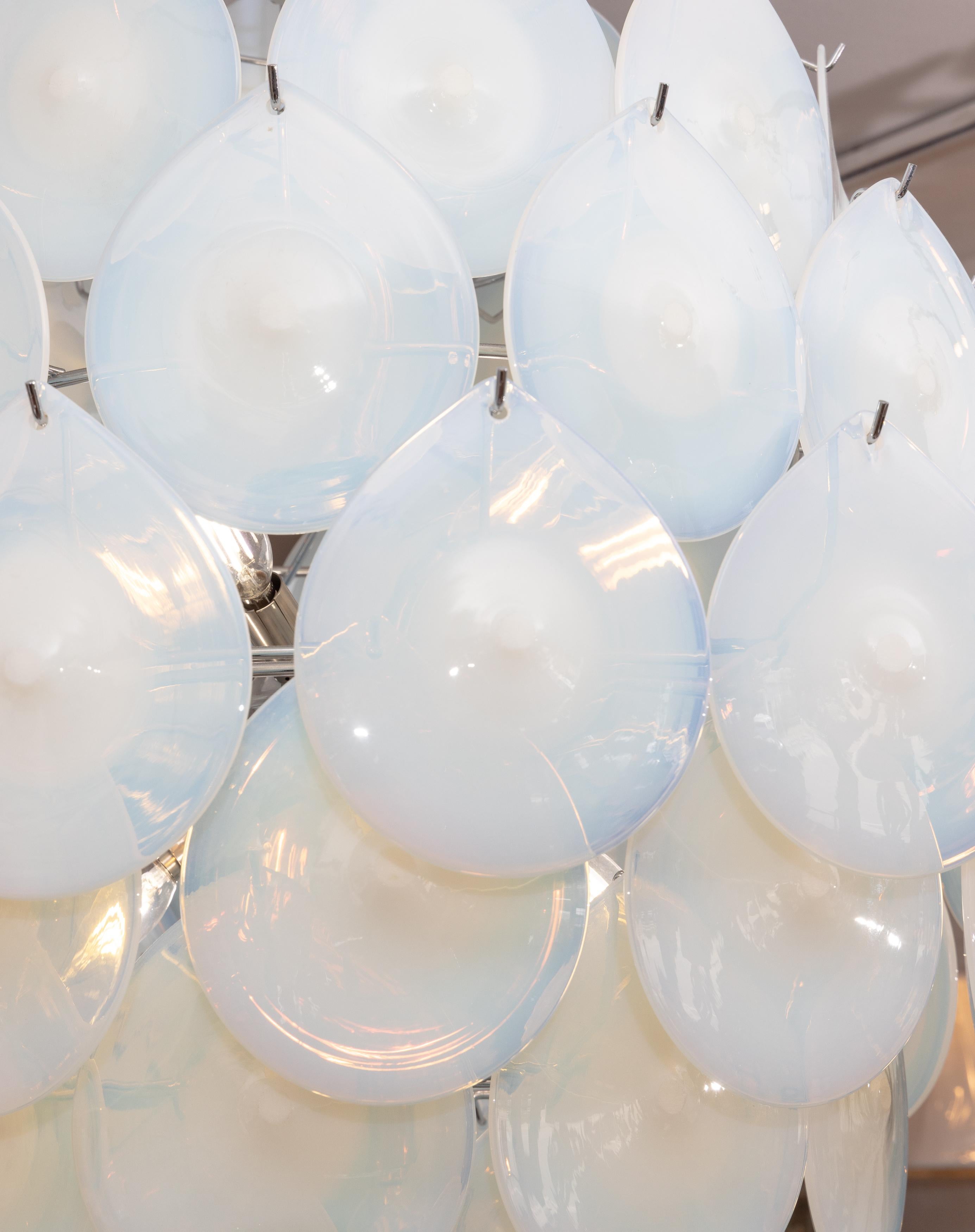 Murano Glass Mid-20th Century Murano Chandelier For Sale