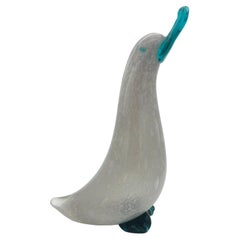 Mid-20th Century Murano Duck Figure attributed to Napoleone Martinuzzi