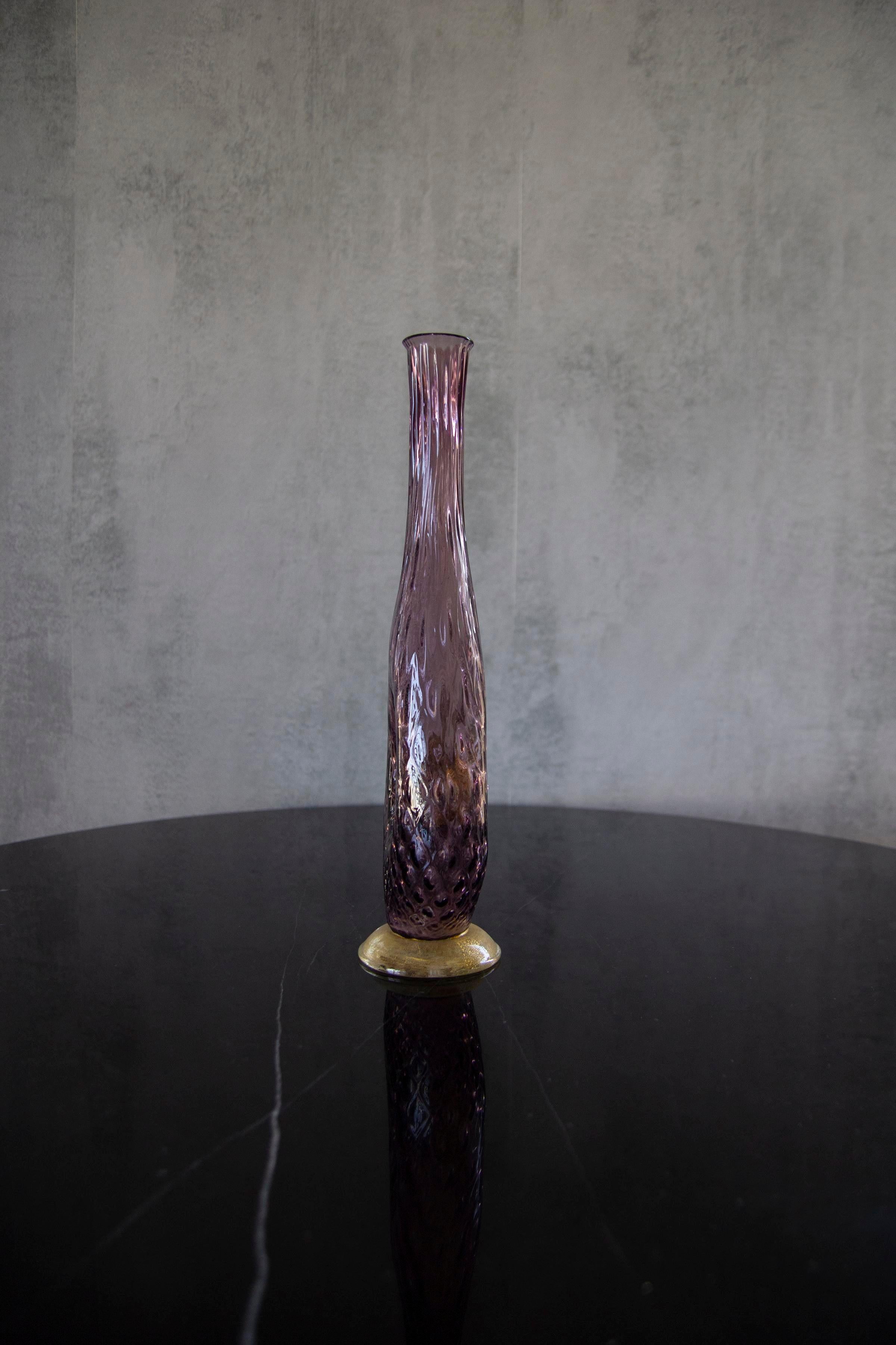 italien Carafe en verre de Murano du milieu du XXe siècle en vente