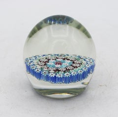 Mid-20th Century Murano Millefiori Paperweight