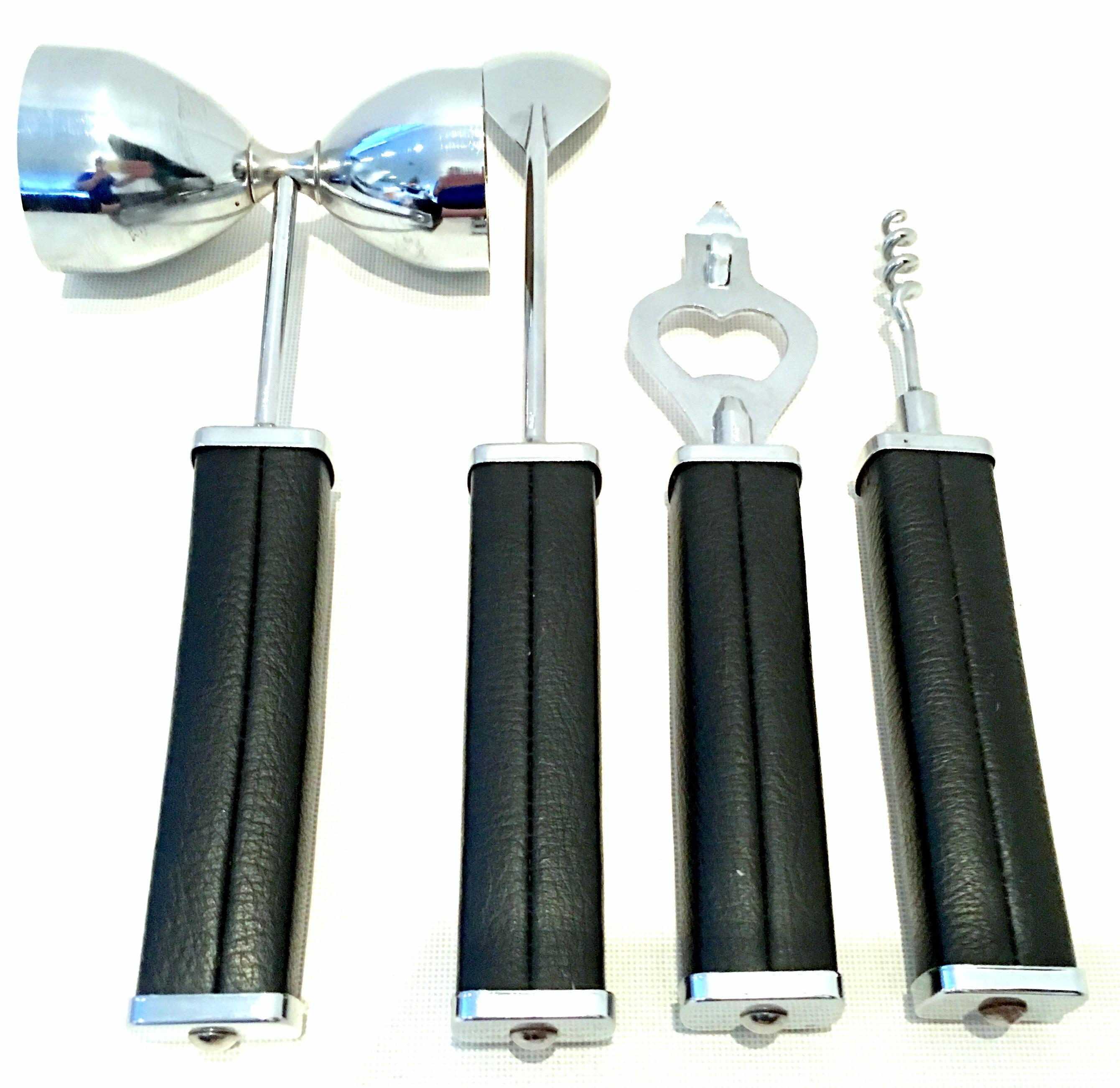 Mid-20th Century Musical Cocktail Shaker and Bar Tool Set of 5 Pieces 7