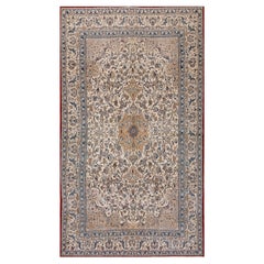 Mid 20th Century Nain Wool & Silk Carpet ( 5'1" x 8'10" - 155 x 269 )