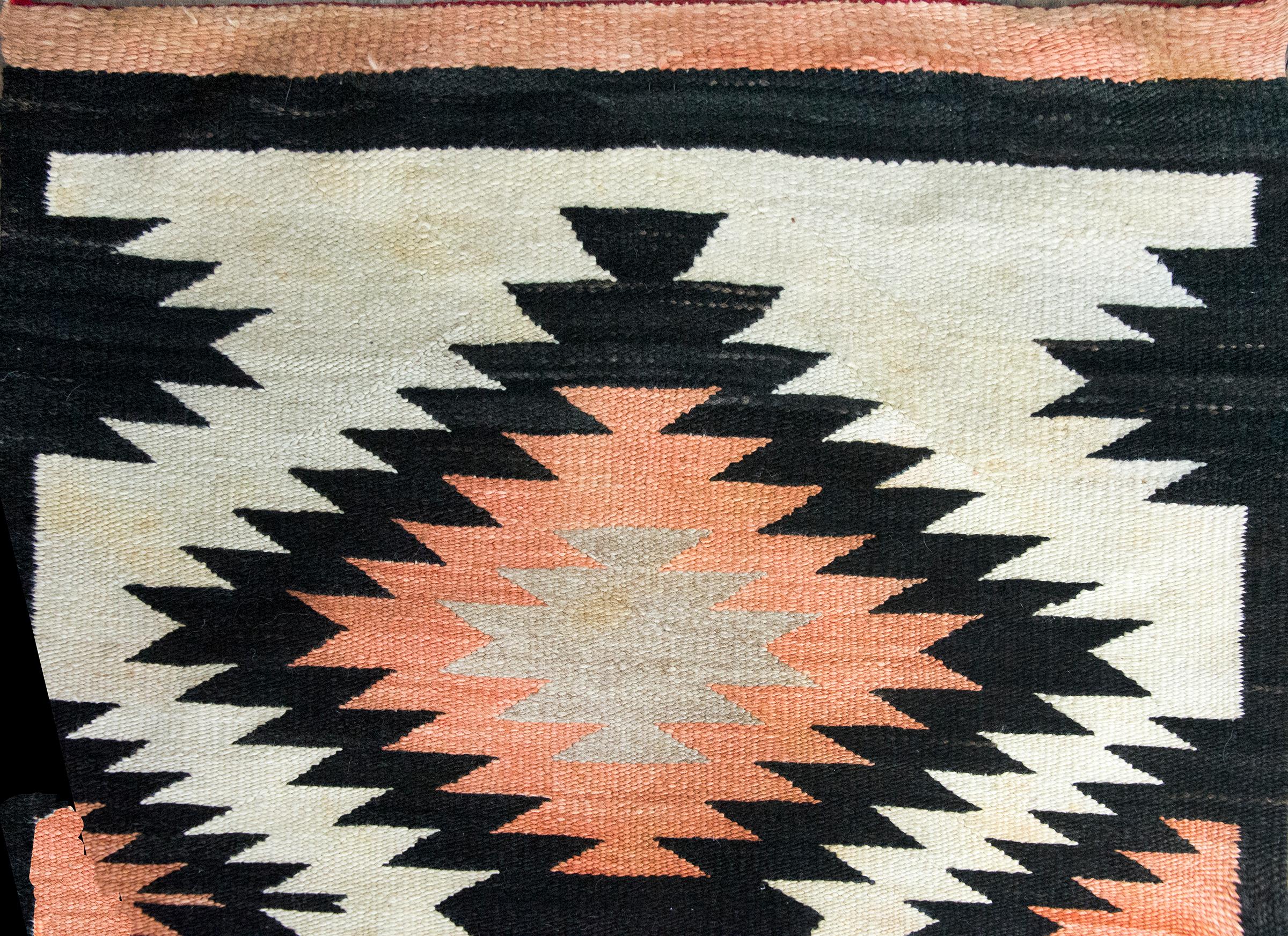 Mid-20th Century Navajo Rug For Sale 3